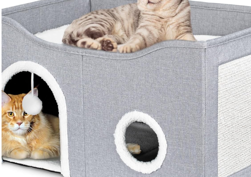 cat box for playing